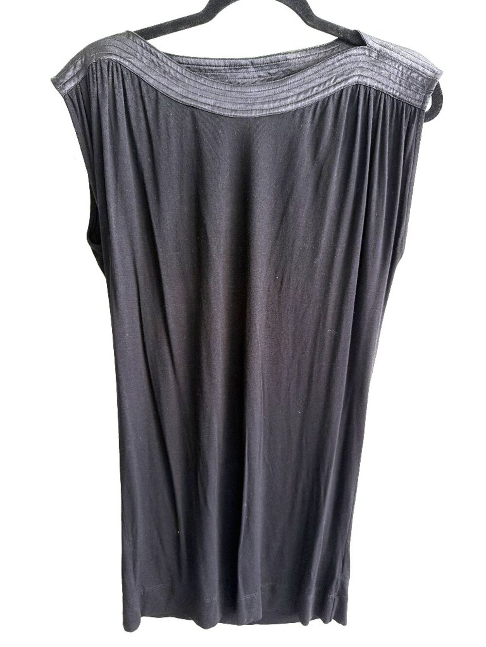 Forever 21 Black Sleeveless Shirt Dress with Scoop Style in the Back Size Small